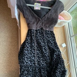 Free people velvet dress